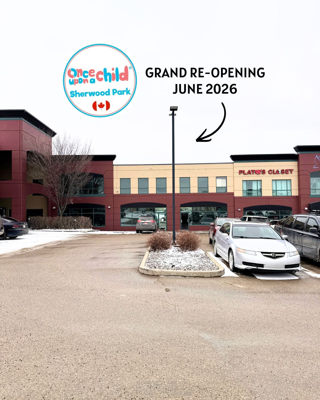 Grand Re-Opening of Once Upon a Child Sherwood Park, June 2026